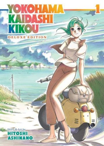 Yokohama-Kaidashi-Kikou-Wallpaper-1-687x500 Yokohama Kaidashi Kikou: Deluxe Edition Vol. [Manga] Đánh giá - Một cuộc sống thoải mái trong một tương lai đầy biến động